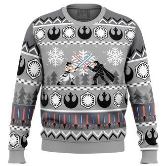 The Rise Of The Holidays Star Wars Ugly Christmas Sweater | Favorety UK