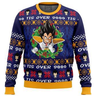 Tis Over Dragon Ball Z Ugly Christmas Sweater | Favorety UK