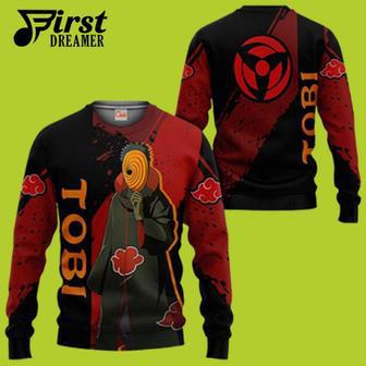 Tobi Sweater Akatsuki Naruto Ugly Christmas Sweater Custom Anime Akatsuki Sweater - The First Dreamer | Favorety DE