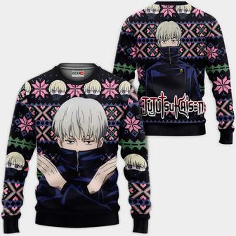 Toge Inumaki Ugly Christmas Sweater Custom Anime Jujutsu Kaisen Xmas Gifts | Favorety