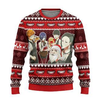 Tokyo Ghoul Anime Ugly Christmas Sweatshirt Custom Xmas Gift | Favorety