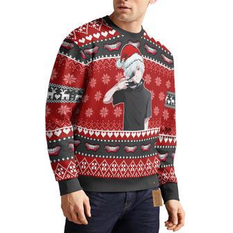 Tokyo Ghoul Kaneki Ken Ugly Christmas Sweater | Favorety