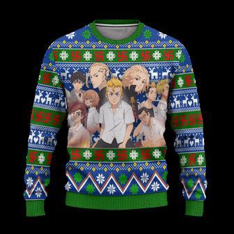 Tokyo Revengers Anime Ugly Christmas Sweatshirt Custom Xmas Gift | Favorety UK