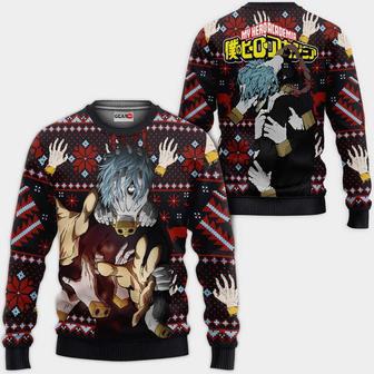 Tomura Shigaraki Ugly Christmas Sweater Custom Anime My Hero Academia Xmas Gifts | Favorety DE