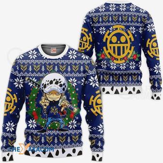 Trafalgar Law One Piece Anime Gift For Fan Anime Christmas Ugly Sweater | Favorety AU