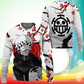 Trafalgar Law Sweatshirt Japan Style One Piece Anime Printed Sweater | Favorety AU