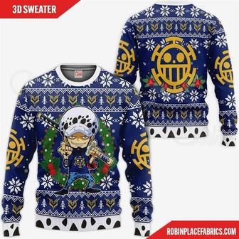 Trafalgar Law Ugly Christmas Sweater One Piece Anime Xmas | Favorety AU