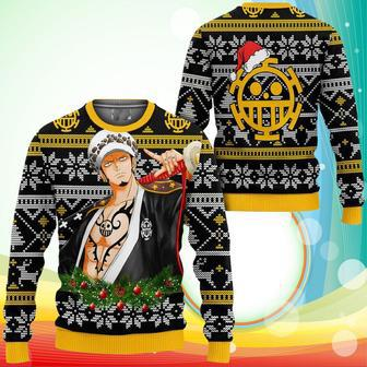 Trafalgar Law Ugly Christmas Sweater Wano One Piece Anime Xmas Gifts | Favorety UK