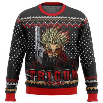 Trigun Vash Emblem Ugly Christmas Sweater | Favorety DE