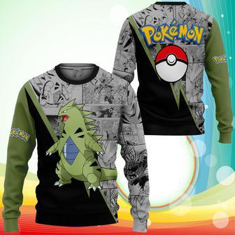 Tyranitar Sweatshirt Anime Pokemon Sweater | Favorety