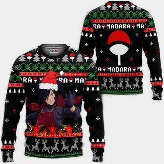 Uchiha Madara Ugly Christmas Sweater Custom Naruto Anime Xmas Gifts | Favorety DE