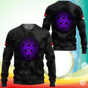 Uchiha Rinnegan Eyes Sweatshirt Anime Naruto Sweater | Favorety AU