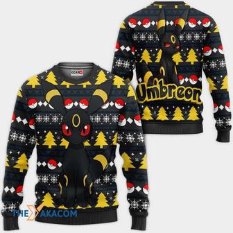 Umbreon Custom Anime Pokemon Gift For Fan Anime Christmas Ugly Sweater | Favorety CA