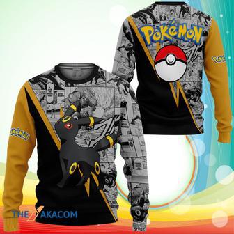 Umbreon Pokemon Anime Manga Great Gift Ugly Christmas Sweater | Favorety CA