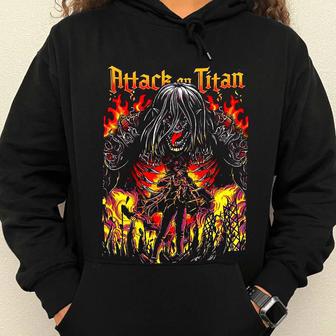 Unisex Attack Titan Sweatshirt Anime Attack On Titan Fan Gift Hoodie | Favorety CA