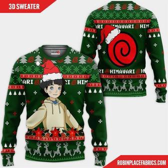 Uzumaki Himawari Ugly Christmas Sweater Custom Boruto Anime Xmas Gifts | Favorety AU