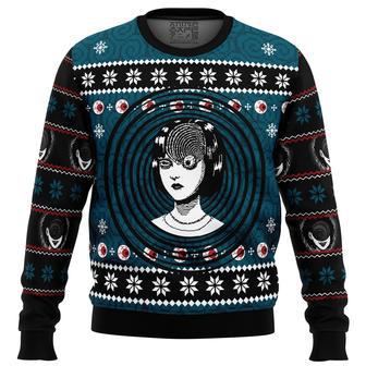 Uzumaki Junji Ito Ugly Christmas Sweater | Favorety