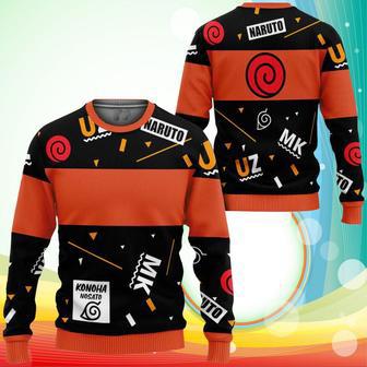 Uzumaki Naruto Sweatshirt Symbols Anime Merch Stores | Favorety