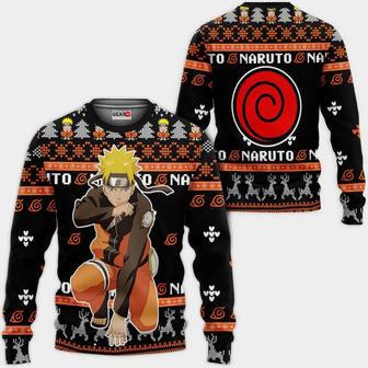 Uzumaki Naruto Ugly Christmas Sweater Custom Naruto Anime Xmas Gifts | Favorety DE