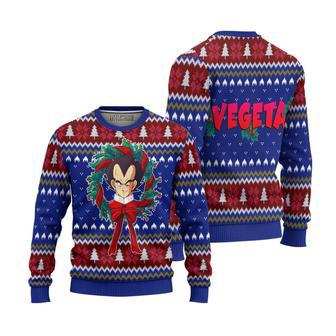 Vegeta Dragon Ball Z Ugly Christmas Sweater | Favorety CA