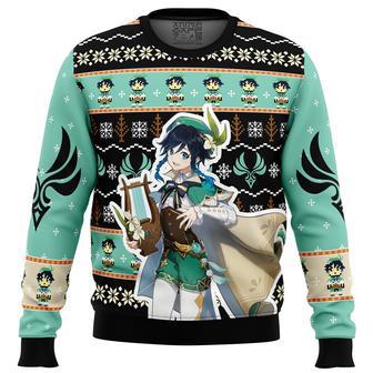 Venti Genshin Impact Ugly Christmas Sweater | Favorety CA