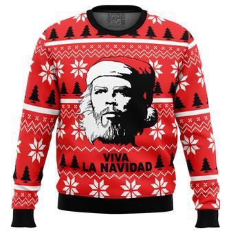 Viva La Navidad Che Guevara Ugly Christmas Sweater | Favorety CA