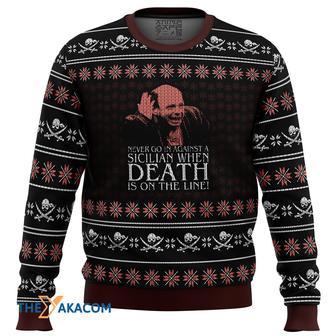 Vizzini The Princess Bride Gift For Fan Anime Christmas Ugly Sweater | Favorety CA