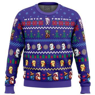 Winter Fantasy Final Fantasy Ugly Christmas Sweater | Favorety CA