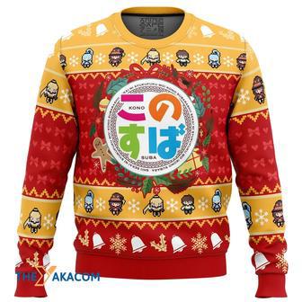 Wonderful Christmas Konosuba Gift For Fan Anime Christmas Ugly Sweater | Favorety UK