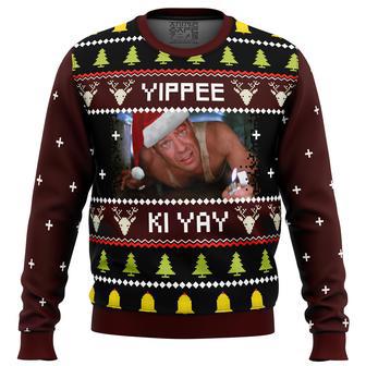 Yippee Ki Yay Ugly Dia Hard Christmas Sweater | Favorety UK