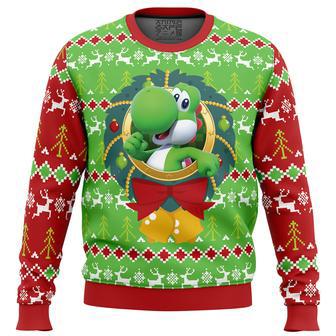 Yoshi Super Mario Ugly Christmas Sweater | Favorety CA