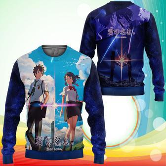 Your Name Anime Sweatshirt Kimi no Na wa Shirts | Favorety