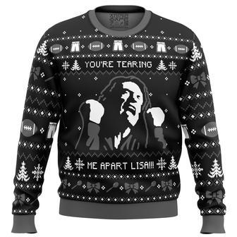 You're Tearing Me Apart Lisa The Room Ugly Christmas Sweater | Favorety UK