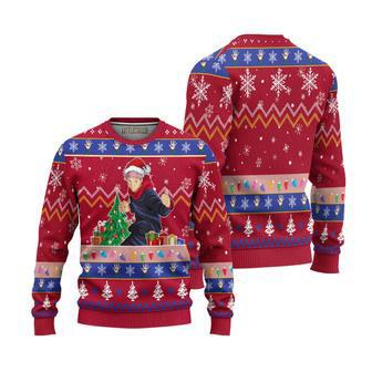 Yuji Itadori Jujutsu Kaisen Ugly Christmas Sweater | Favorety