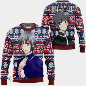 Yuki Sohma Anime Fruits Basket Custom Gift For Fan Anime Christmas Ugly Sweater | Favorety CA