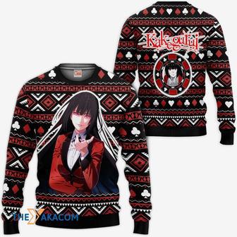 Yumeko Anime Kakegurui Custom Gift For Fan Anime Christmas Ugly Sweater | Favorety CA