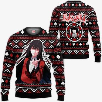 Yumeko Ugly Christmas Sweater Custom Anime Kakegurui Xmas Gifts | Favorety DE