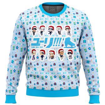 Yuri on Ice Cute Chibi Ugly Christmas Sweater | Favorety