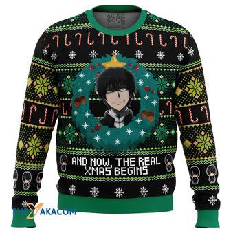 Yuuichi Katagiri Tomodachi Game Custom Gift For Fan Anime Christmas Ugly Sweater | Favorety