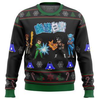 YUYU HAKUSHO Ghost Fighter Characters Ugly Christmas Sweater | Favorety