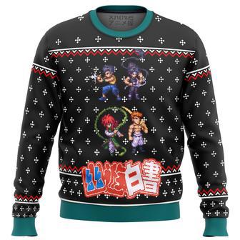 YUYU HAKUSHO Ghost Fighter Sprite Ugly Christmas Sweater | Favorety