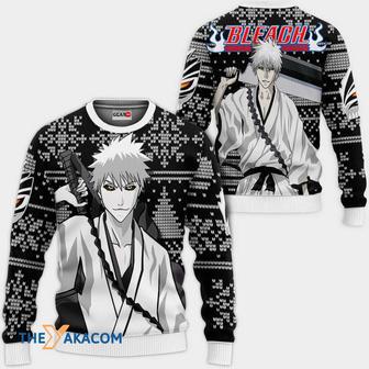 Zangetsu BLEACH Custom Gift For Fan Anime Christmas Ugly Sweater | Favorety