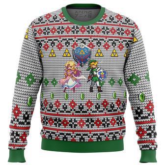 Zelda and Link Ugly Christmas Sweater | Favorety AU