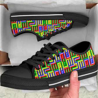 Autism Awareness Low Top Shoes - Monsterry CA