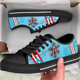 Puerto Rico Lover Low Top Shoes - Monsterry