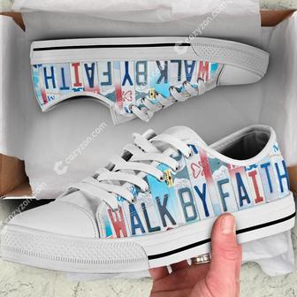 Walk By Faith Low Top Shoes - Monsterry CA