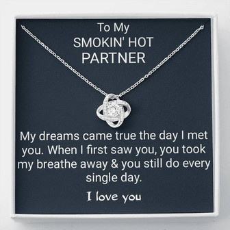  Love Knot Necklace Gift For Wife - Thegiftio UK