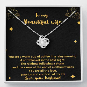 "A Gift From Above" - Love Knot Necklace - Thegiftio UK