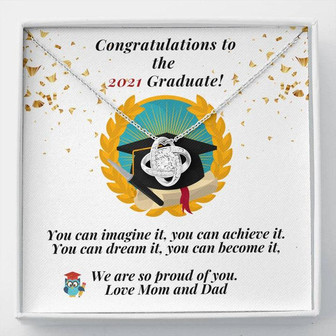 " A Graduation Gift- Love Knot Necklace"-"You Can Imagine It" - Thegiftio UK