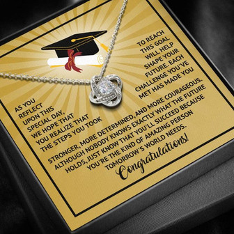 Graduation - Love Knot - Necklace - Thegiftio UK
